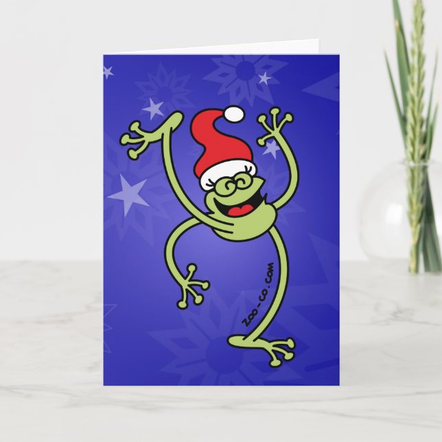 Tarjeta Festiva Rana navideña (Anverso)