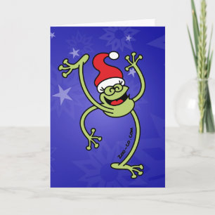 Tarjeta Festiva Rana navideña