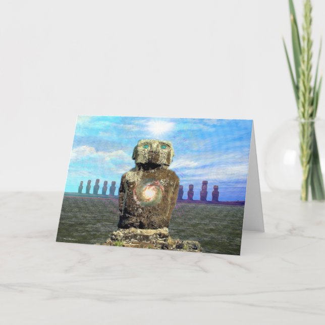 Tarjeta Festiva Rapa Nui (Anverso)