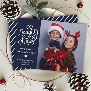 Tarjeta Festiva Raro o agradable graciosa foto de hermanos niños p