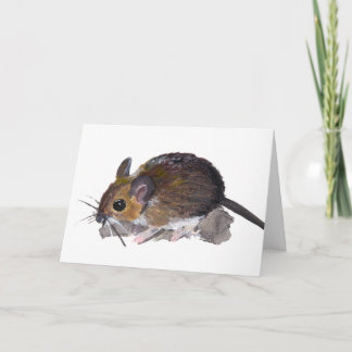 Tarjeta Festiva Ratón