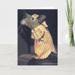Tarjeta Festiva Ratón de Timothy