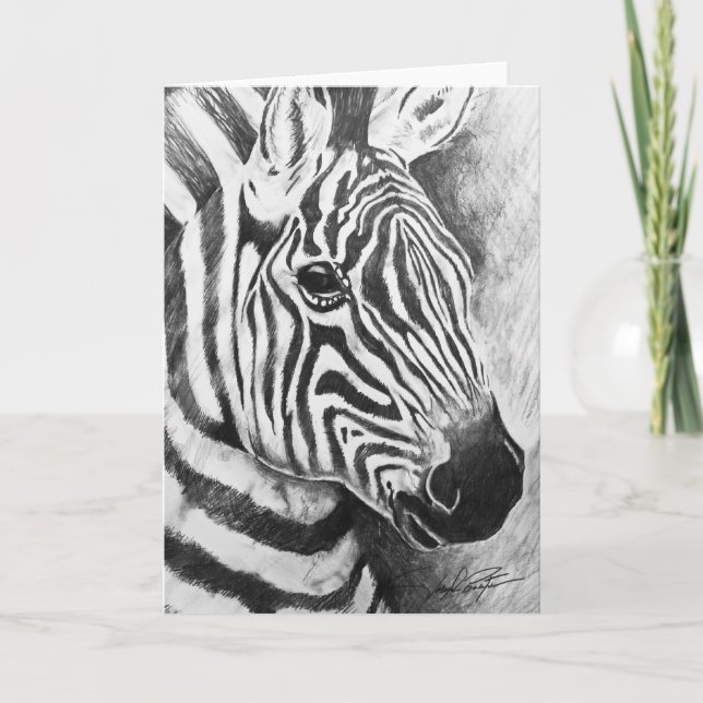 Tarjeta Festiva Rayas salvajes (Anverso)