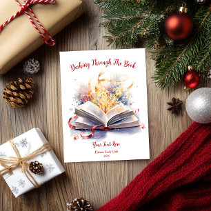 Tarjeta Festiva Recorriendo El Libro