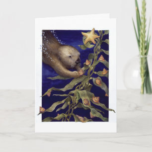 Tarjeta Festiva Recortar el árbol