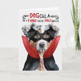 Tarjeta Festiva Recuento divertido de pastores australianos DOGcul