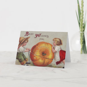 Tarjeta Festiva Recuerdos para una buena acción de gracias