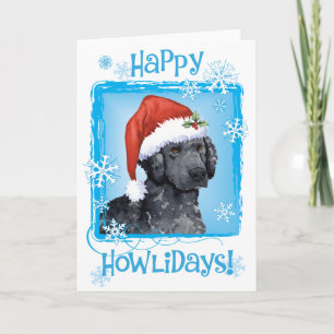 Tarjeta Festiva Recuperador con rizo de Navidades