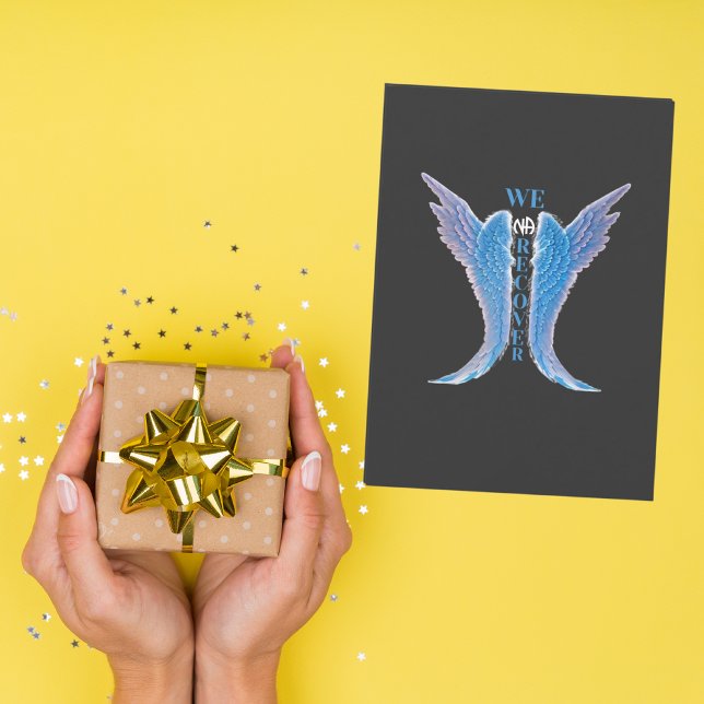 Tarjeta Festiva Recuperamos - NA Narcóticos Anónimos (Subido por el creador)