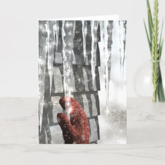 Tarjeta Festiva Red Mitten