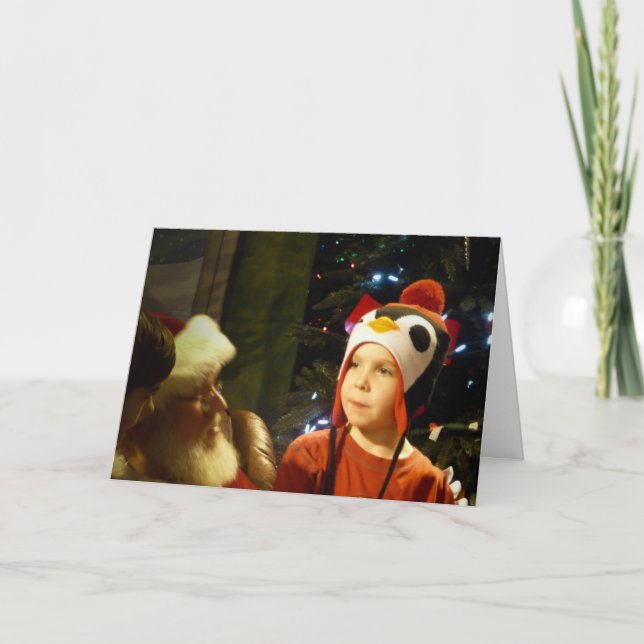 Tarjeta Festiva Red Ryder BB Gun (Anverso)