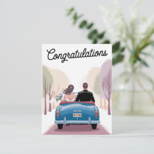 Tarjeta Festiva Regalo de bodas Esposo Esposa Felicitaciones Matri