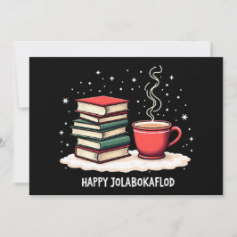 Tarjeta Festiva Regalo de Celebración Familiar Feliz Jolabokaflod