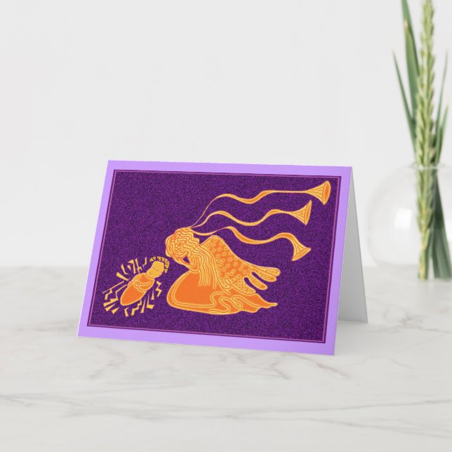 Tarjeta Festiva Regalo de navidades (Anverso)