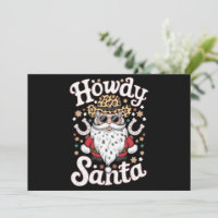 Regalo de Navidades de Rodeo Bostezo de Howdy Sant
