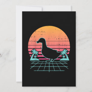 Tarjeta Festiva Regalo de pastelería de vaporwave Aestic 80