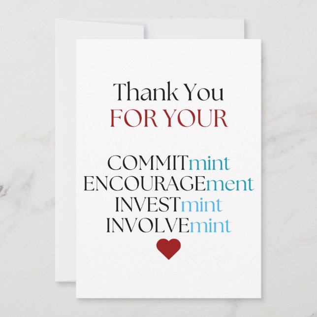 Tarjeta Festiva Regalo de profesor personalizado, regalo de profes (Anverso)