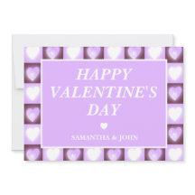 Regalo de San Valentín Plum Mauve Celestial Hearts