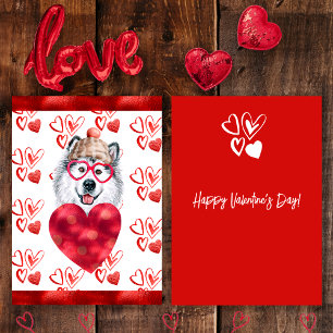 Tarjeta Festiva Regalo del Día de San Valentín para Amantes de los