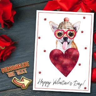 Tarjeta Festiva Regalo del Día de San Valentín para Amantes de Per