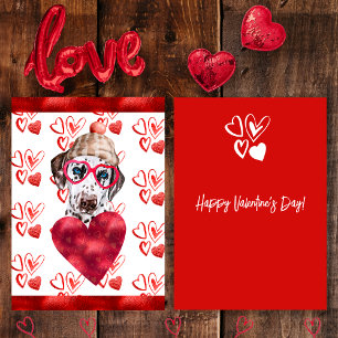 Tarjeta Festiva Regalo del Día de San Valentín para Amantes de Per