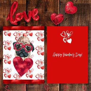 Tarjeta Festiva Regalo del Día de San Valentín para Amantes de Per