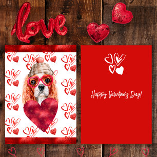 Tarjeta Festiva Regalo del Día de San Valentín para Amantes de Per