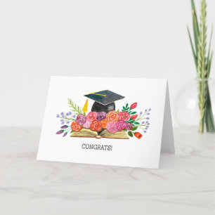 Tarjeta Festiva Regalo para adultos, Grado de estudios superiores