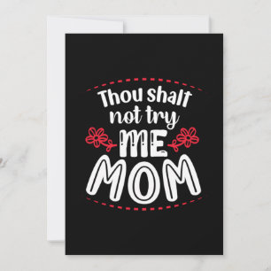 Tarjeta Festiva Regalo para Madre Pruébame Mamá