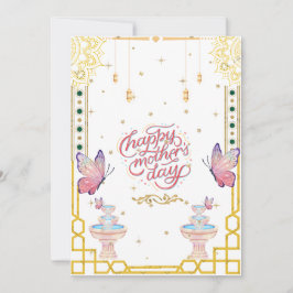 Tarjeta Festiva Regalo/tarjeta del día de la madre