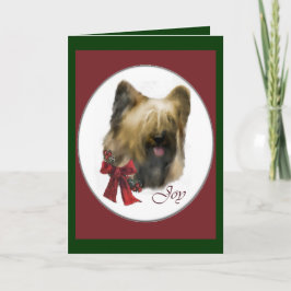 Tarjeta Festiva Regalos de Navidades de Briard