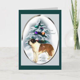 Tarjeta Festiva Regalos de Navidades de San Bernardo