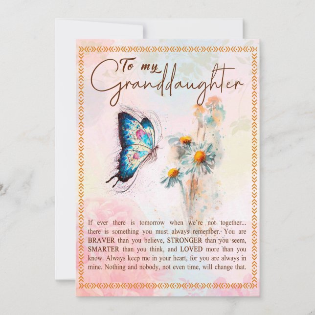 Tarjeta Festiva Regalos de nietas | De la familia de las abuelas (Anverso)