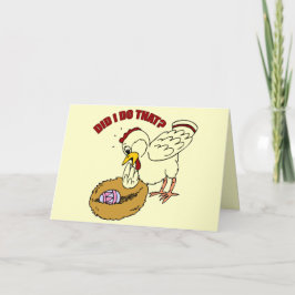 Tarjeta Festiva Regalos de Pascua y Camisas de Pascua