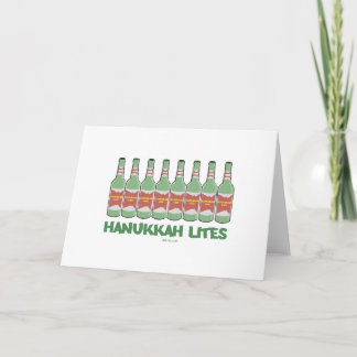 TARJETA FESTIVA REGALOS DIVERTIDOS DE CHANUKAH JÁNUCA LITES