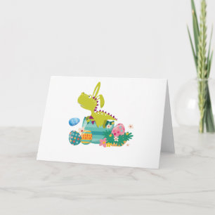 Tarjeta Festiva Regalos divertidos del huevo de Pascua del