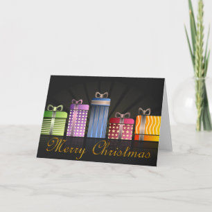 Tarjeta Festiva Regalos navideños
