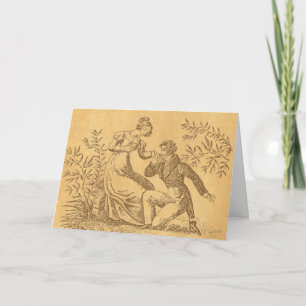 Tarjeta Festiva Regency Romance Card