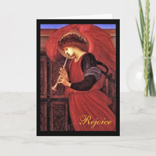 Tarjeta Festiva Regocijarse y estar contentos con los Navidades