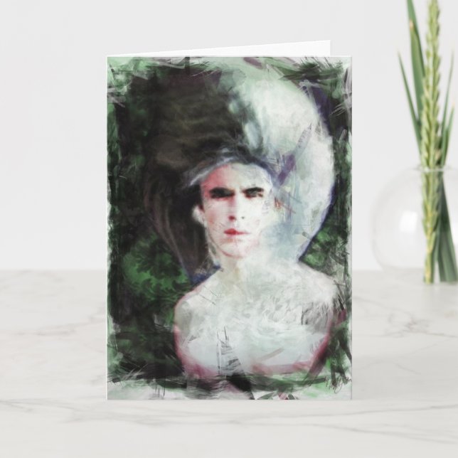 Tarjeta Festiva Reina de plata (Anverso)