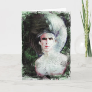 Tarjeta Festiva Reina de plata