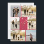 Tarjeta Festiva Relieve metalizado dorado con arándano rosado y br<br><div class="desc">Disfrute de las vacaciones con nuestra vibrante colección de Navidades "Merry and Bright", que presenta un colorido diseño de mantas rojas y rosas. Esta divertida y moderna colección da un nuevo giro a los tradicionales saludos festivos, perfectos para reuniones festivas y celebraciones alegres. Personalizar cada pieza para crear una experiencia...</div>