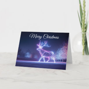 Tarjeta Festiva Reno Reno Neon