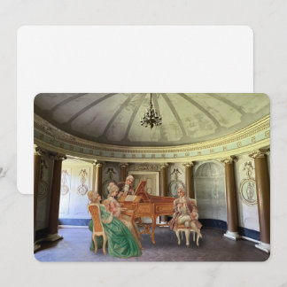 Tarjeta Festiva Reproduciendo música