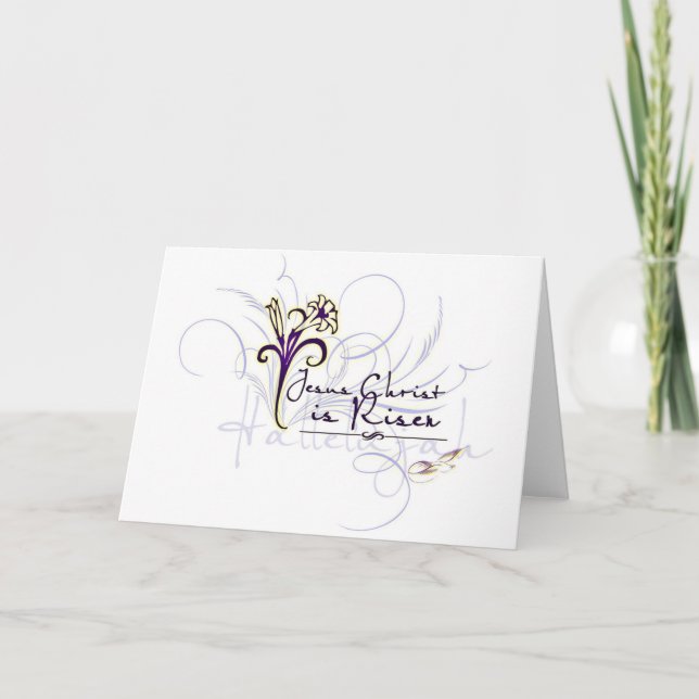 Tarjeta Festiva Resucitado (Anverso)