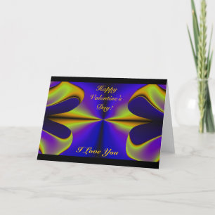 Tarjeta Festiva Resumen 2 Corazón Arcoiris