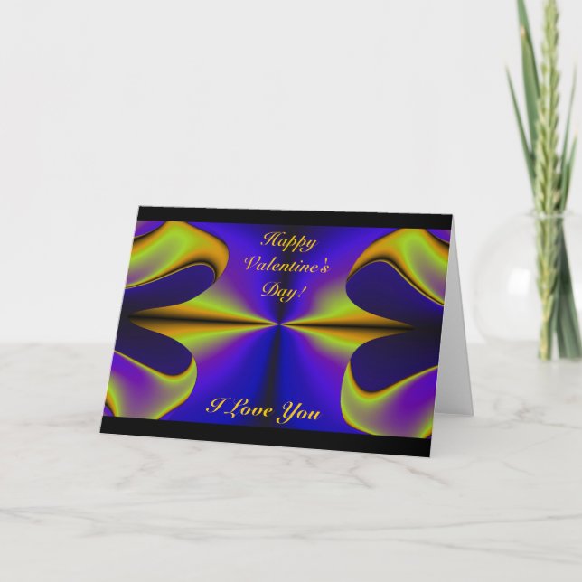 Tarjeta Festiva Resumen 2 Corazón Arcoiris (Anverso)