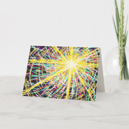 Tarjeta Festiva Resumen arte Resurrección Gloria Biblia de Pascua