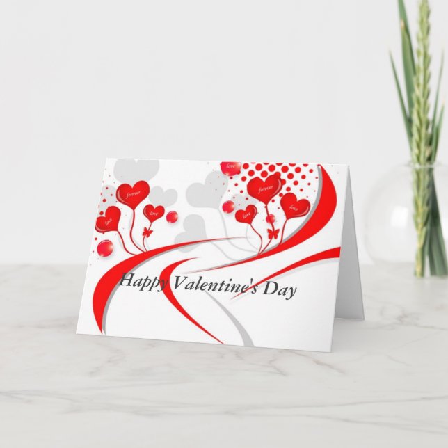 Tarjeta Festiva Resumen de amor para siempre (Anverso)