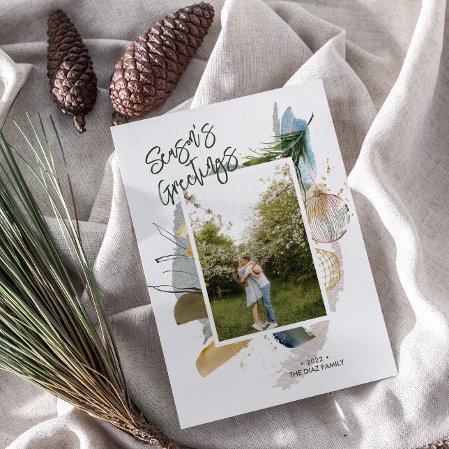 Tarjeta Festiva Resumen de la temporada de saludos Personalizado f (Subido por el creador)